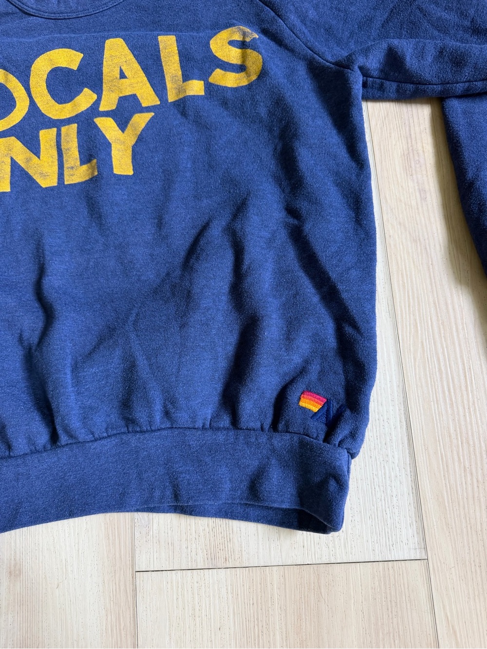 Aviator nation locals only pullover size s - Picture 2 of 4